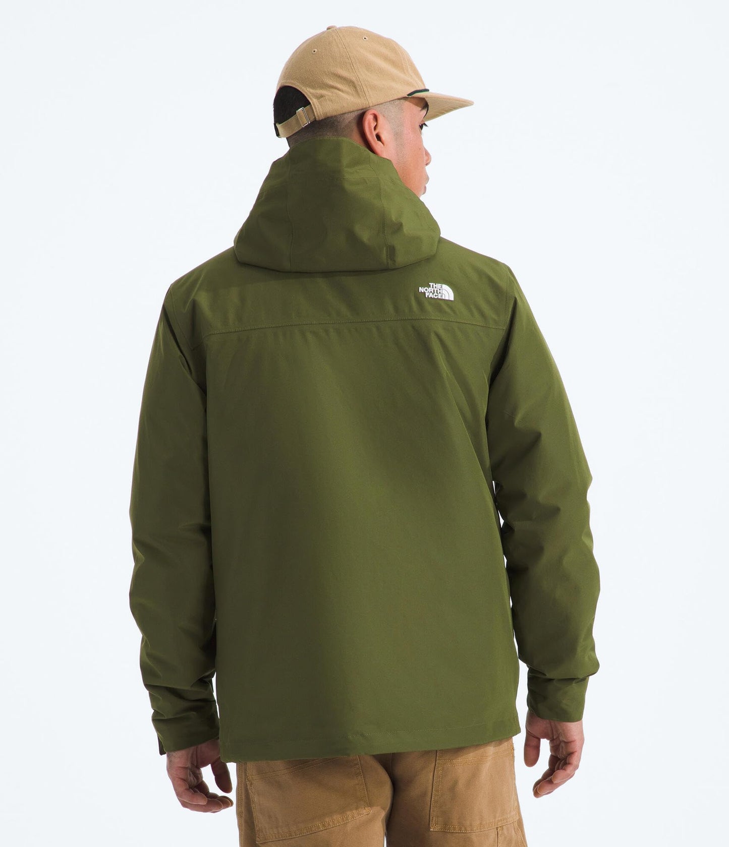THE NORTH FACE Men's Carto Mono Triclimate Hooded Jacket (Standard & Big Size) | Insulated Winter Coat Wind & Water Resistant