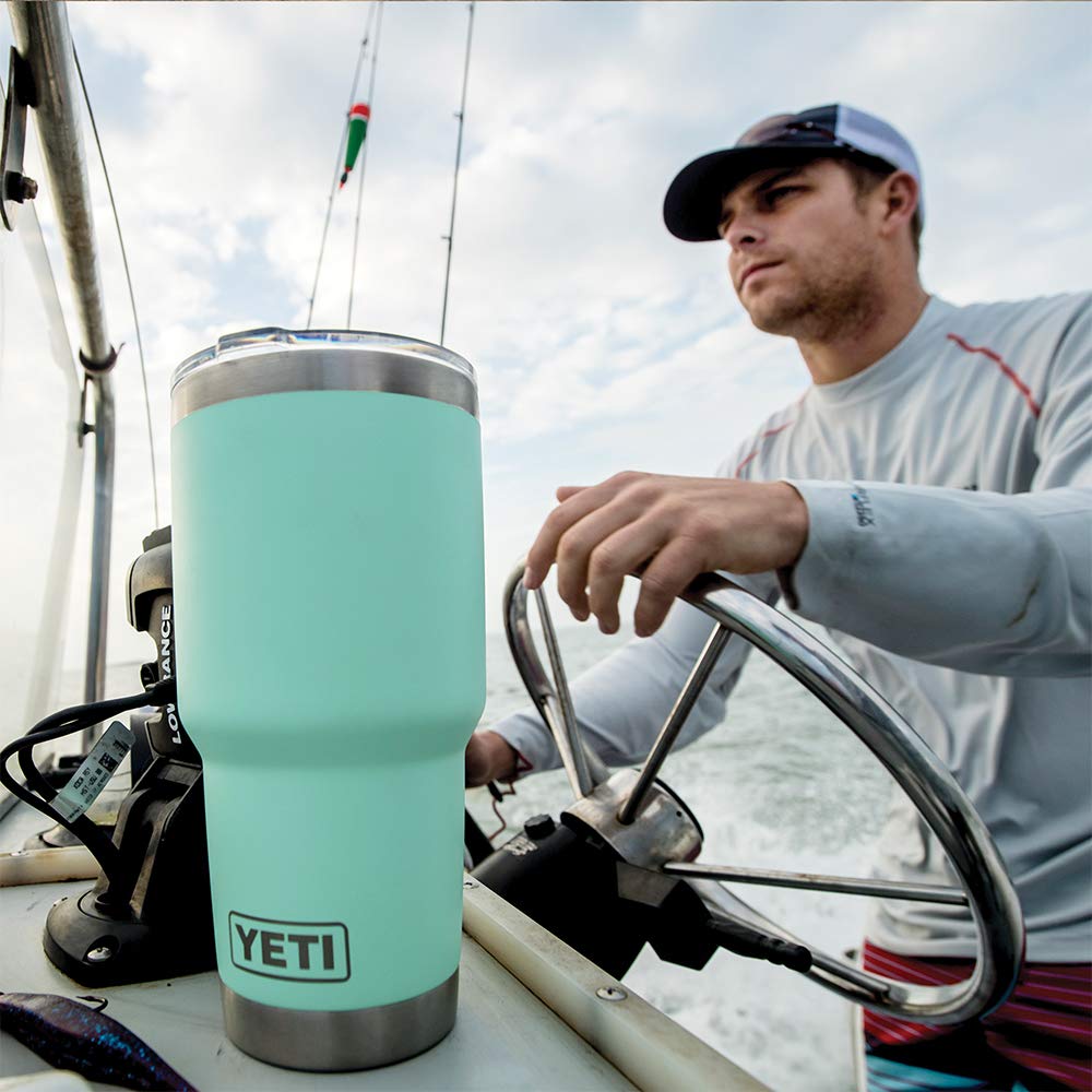 YETI Rambler 30 oz Stainless Steel Vacuum Insulated Tumbler w/MagSlider Lid, Seafoam