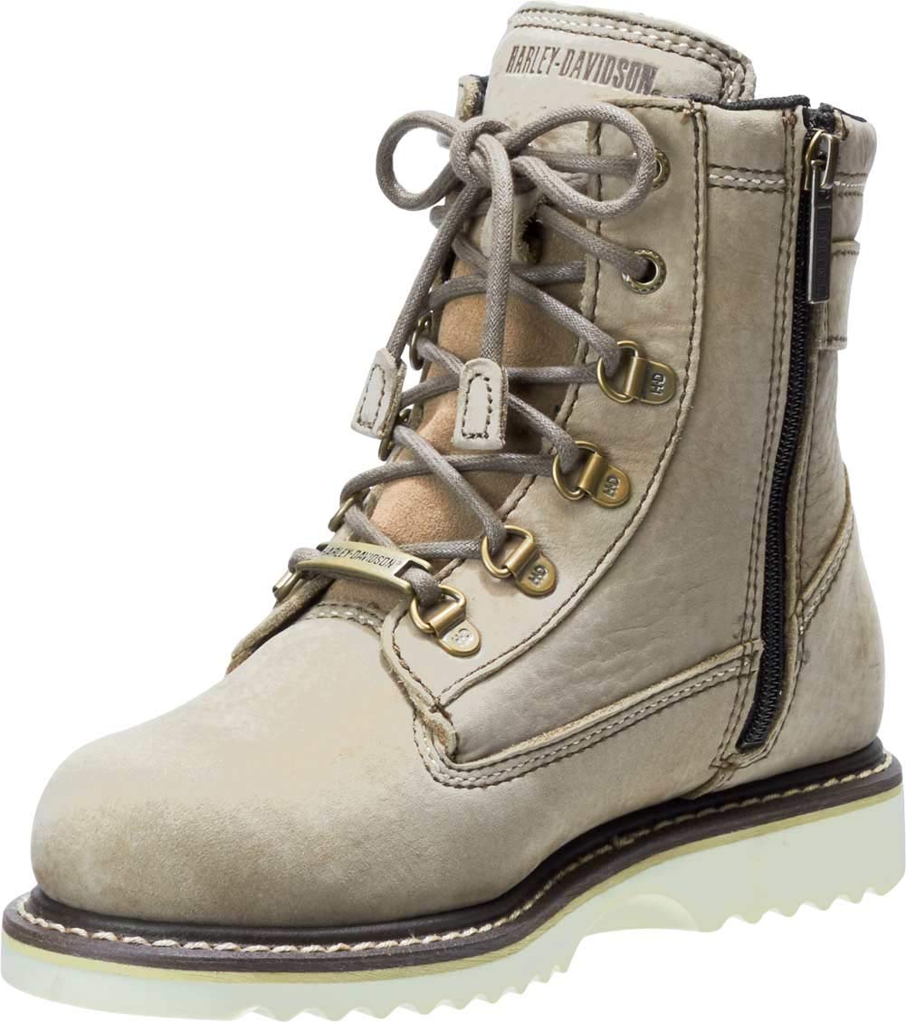 Harley-Davidson Women's Marconi Leather Motorcycle Casual Wedge Boot