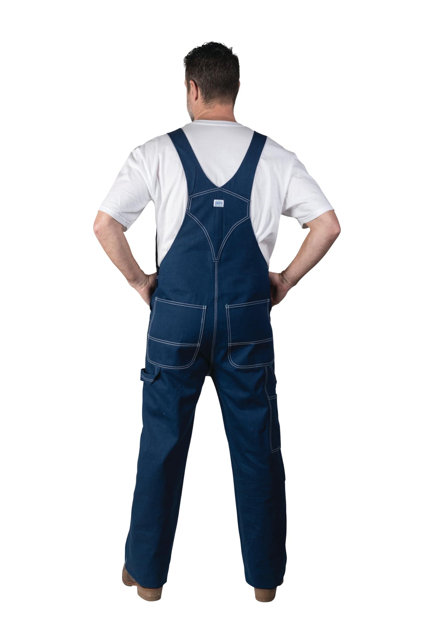 Liberty mens Rigid Denim Bib Overall