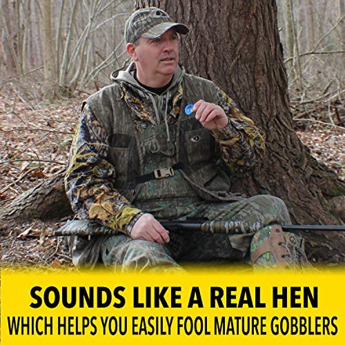 ESH Turkey Mouth Calls – Single or Multi-Pack (2, 3, or 6-Pack) Diaphragm Turkey Calls for Hunting – Variety of Reed Cuts for Realistic Hen Sounds – Perfect for Beginners and Pros