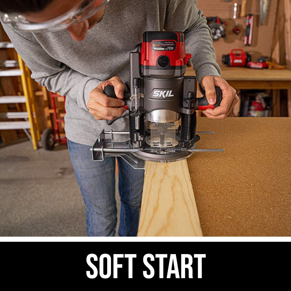 SKIL 10 Amp Fixed Base Corded Router —RT1323-00