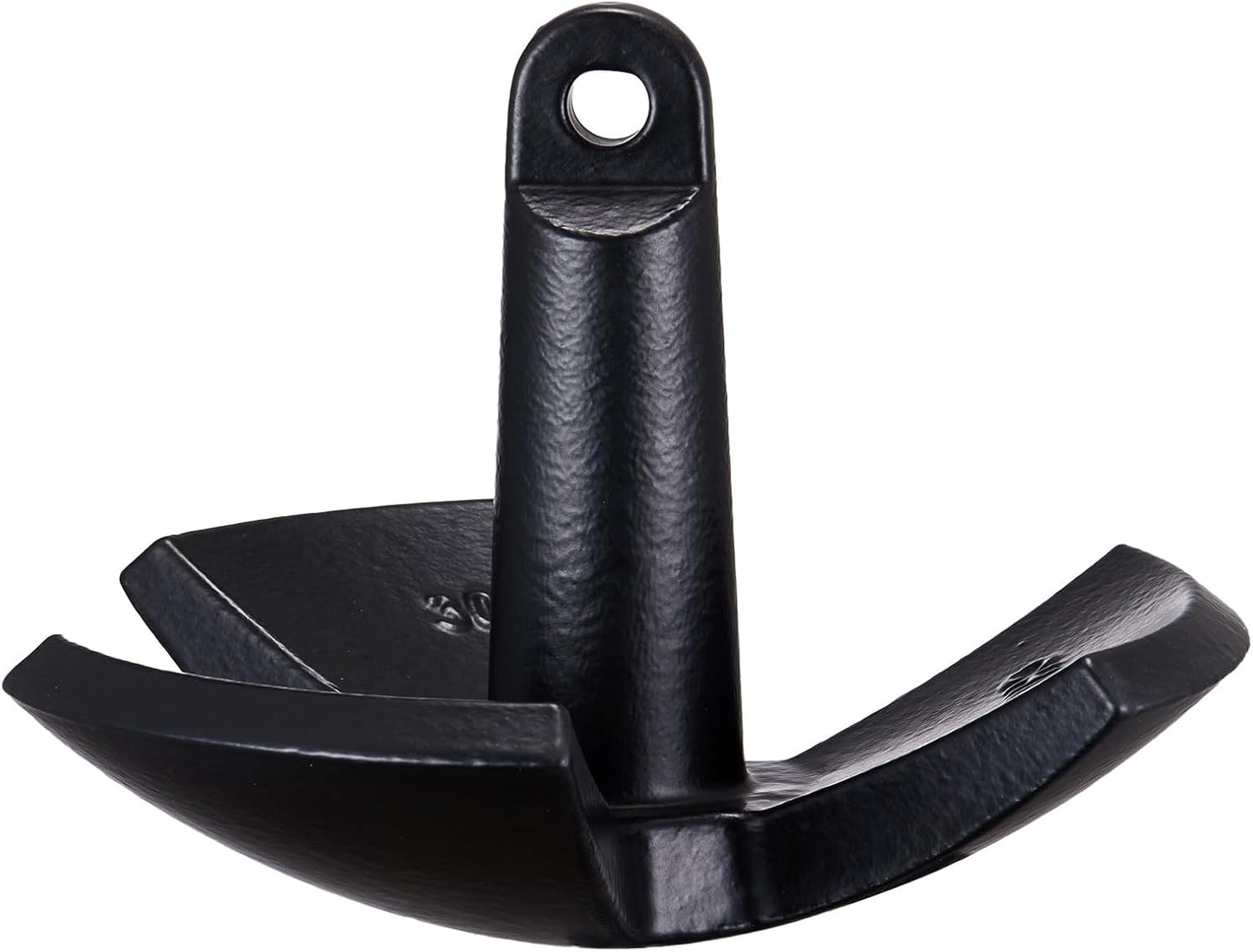 VEVOR River Anchor, 30 LBS Boat Anchor Cast Iron Black Vinyl Coated, Marine Grade Mushroom Anchor for Boats Up to 30 ft, Impressive Holding Power in River and Mud Bottom Lakes (30 lb)