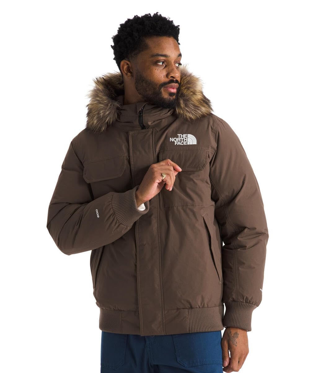THE NORTH FACE Men's McMurdo Bomber Jacket | Waterproof, Waterfowl Down Insulation, Hooded Jacket