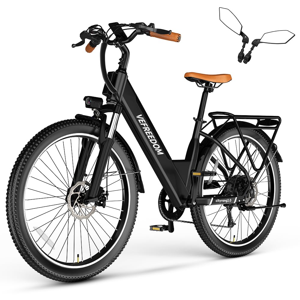 ๐๐๐๐๐ Peak Electric Bike for Adults,up ๐๐ Miles Removable Battery Ebike, 26" UL Certified Electric Mountain E Bike with 7-Speed,Adult Electric Bicycles for Commute Beach Snow