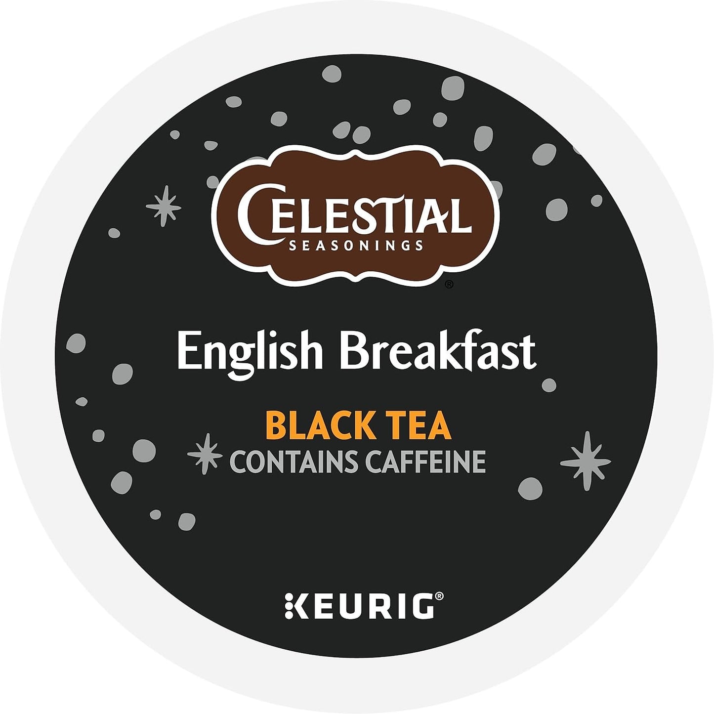 Celestial Seasonings English Breakfast Black Tea, Single-Serve Keurig K-Cup Pods, 96 Count