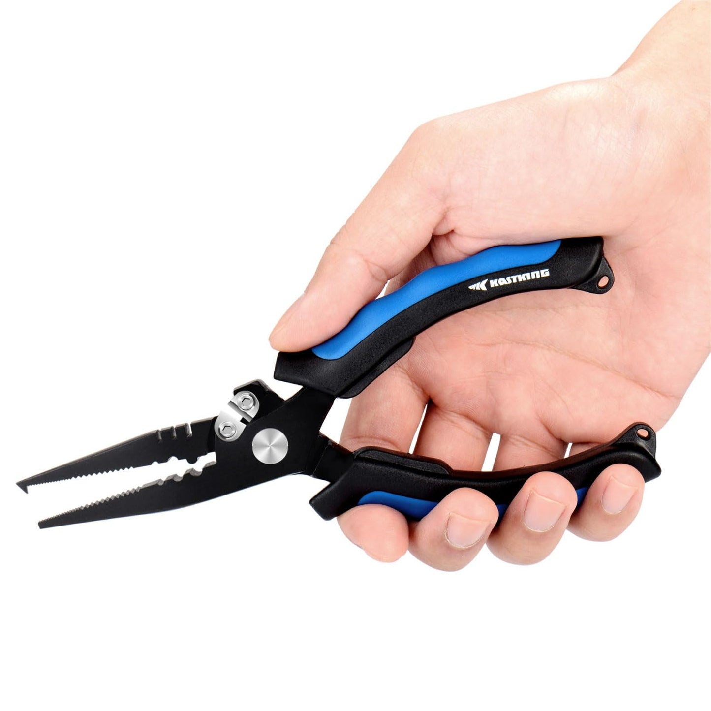 KastKing Intimidator Fishing Pliers, 7 inch Straight Nose