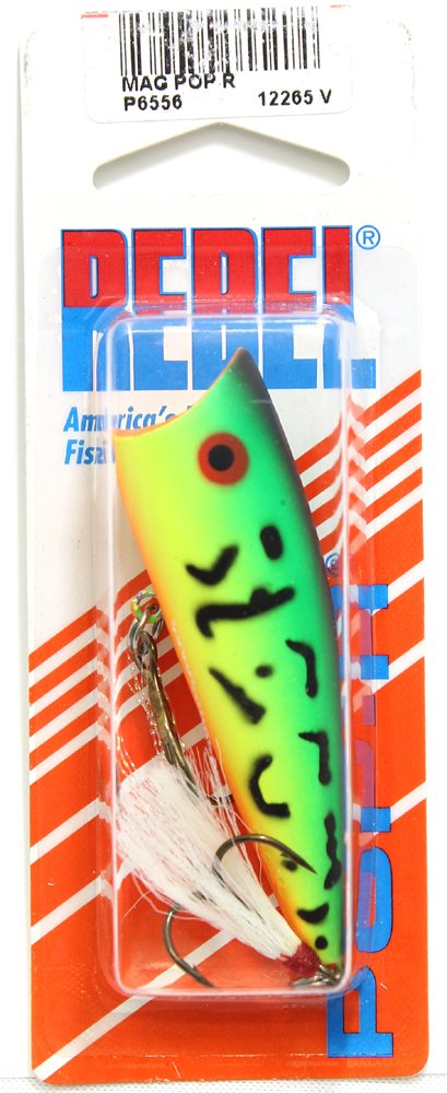 Rebel Lures Pop-R Topwater Popper Fishing Lure