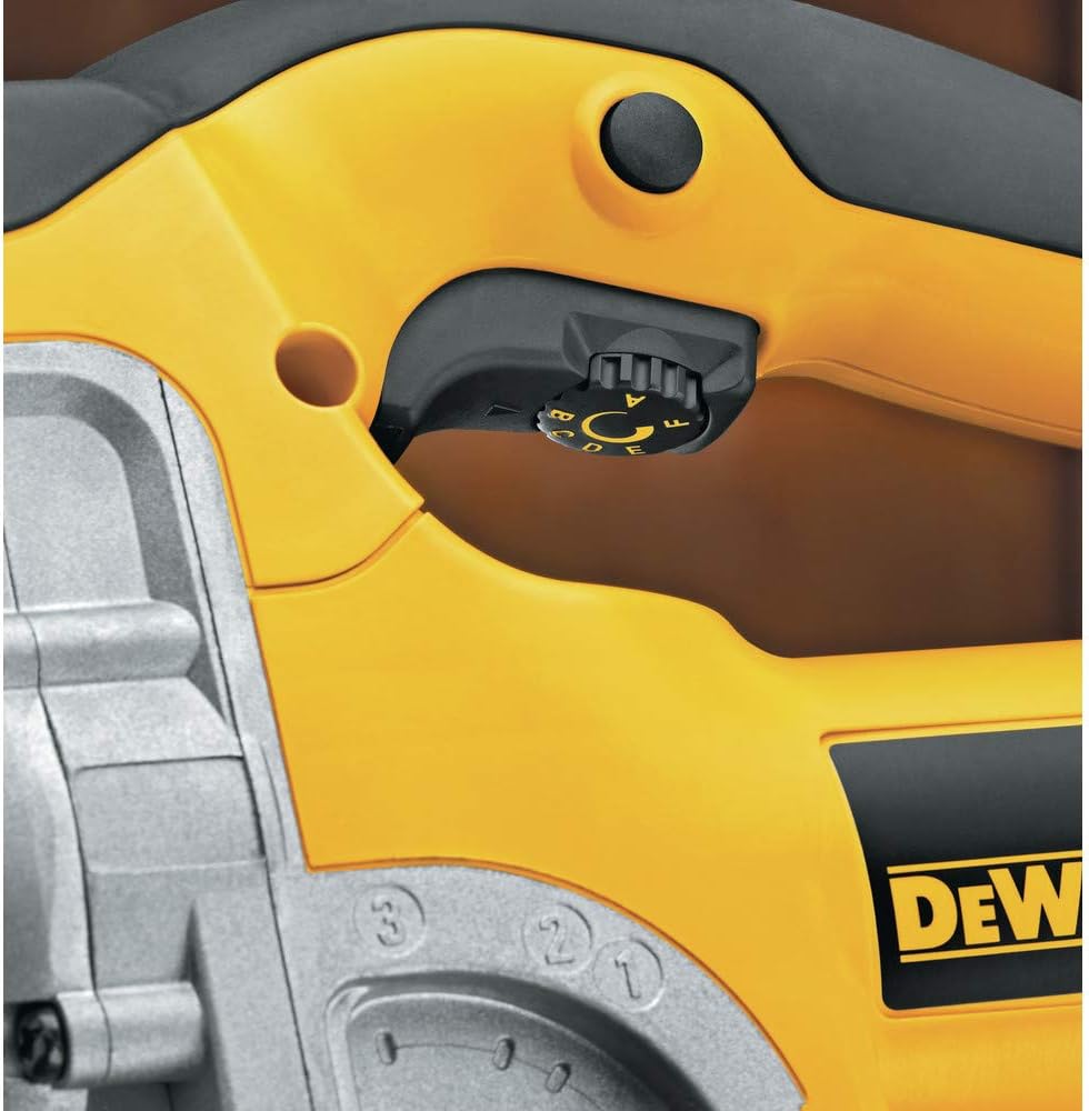 DEWALT Jig Saw, Top Handle, 6.5-Amp, Corded (DW331K)