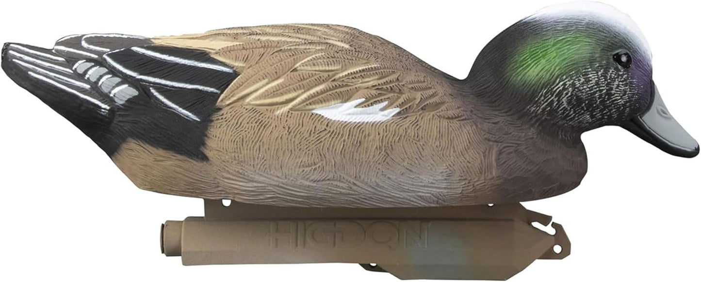 Higdon Outdoors Standard Widgeon Duck Decoys, Foam-Filled