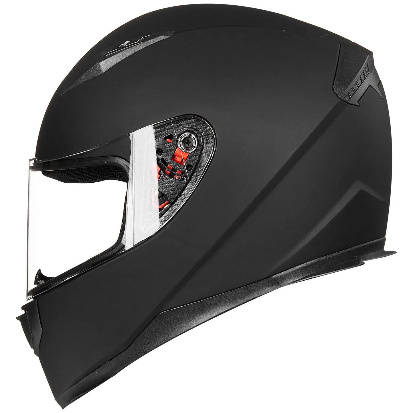 ILM Full Face Motorcycle Street Bike Helmet with Removable Winter Neck Scarf + 2 Visors DOT Model-JK313