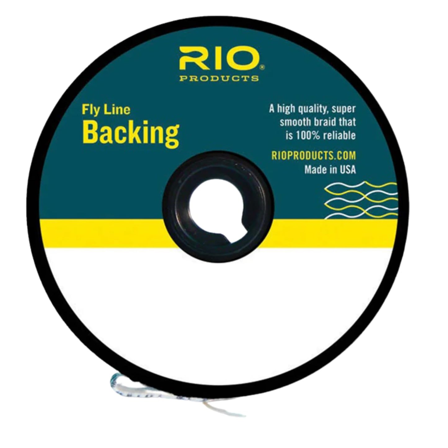 RIO Products Dacron Fly Line Backing – High-Strength Braided Line with Low Stretch – Super Smooth, Easy-to-Knot Fly Reel Backing – 20lb / 30lb – Multiple Colors & Lengths