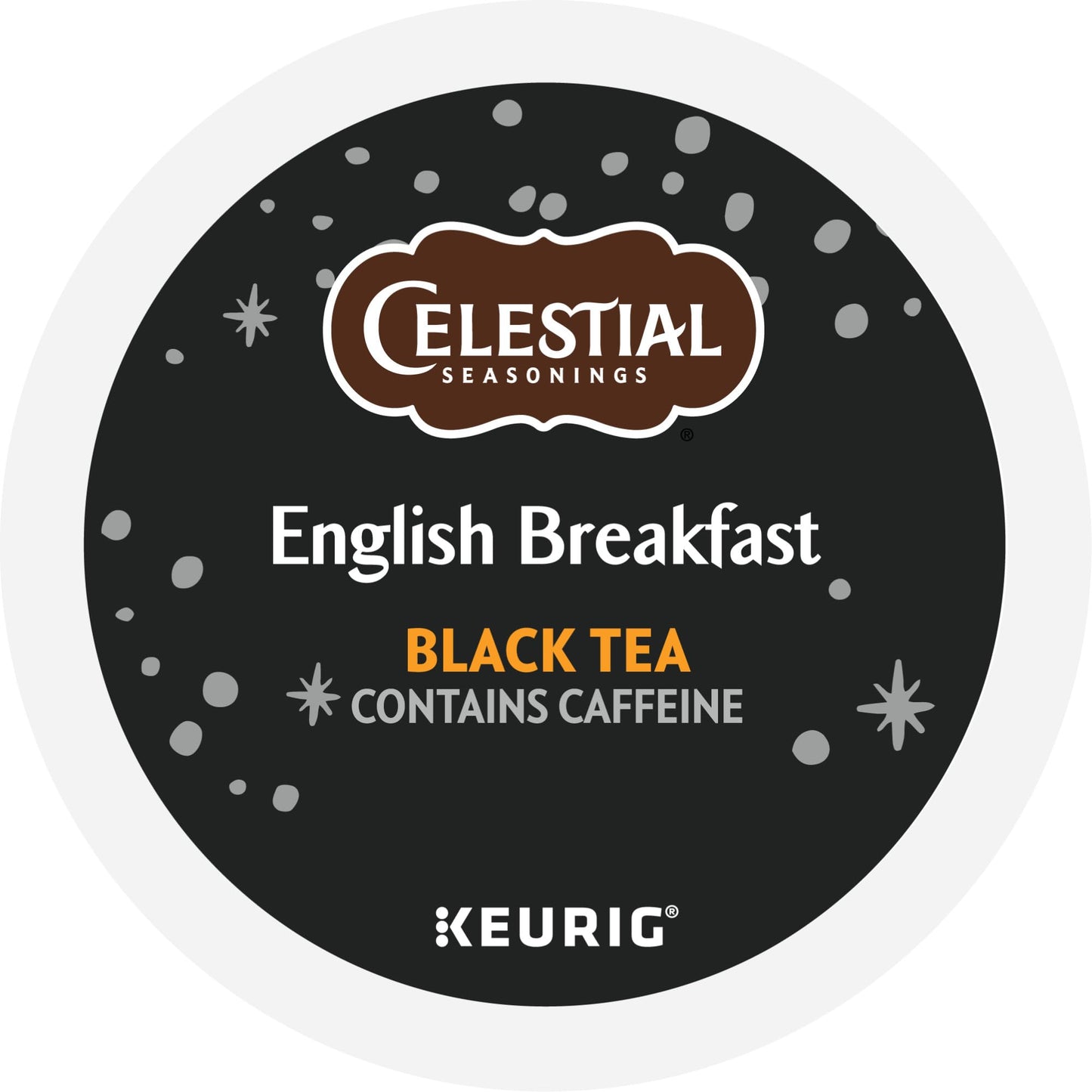 Celestial Seasonings English Breakfast Black Tea, Single-Serve Keurig K-Cup Pods, 96 Count
