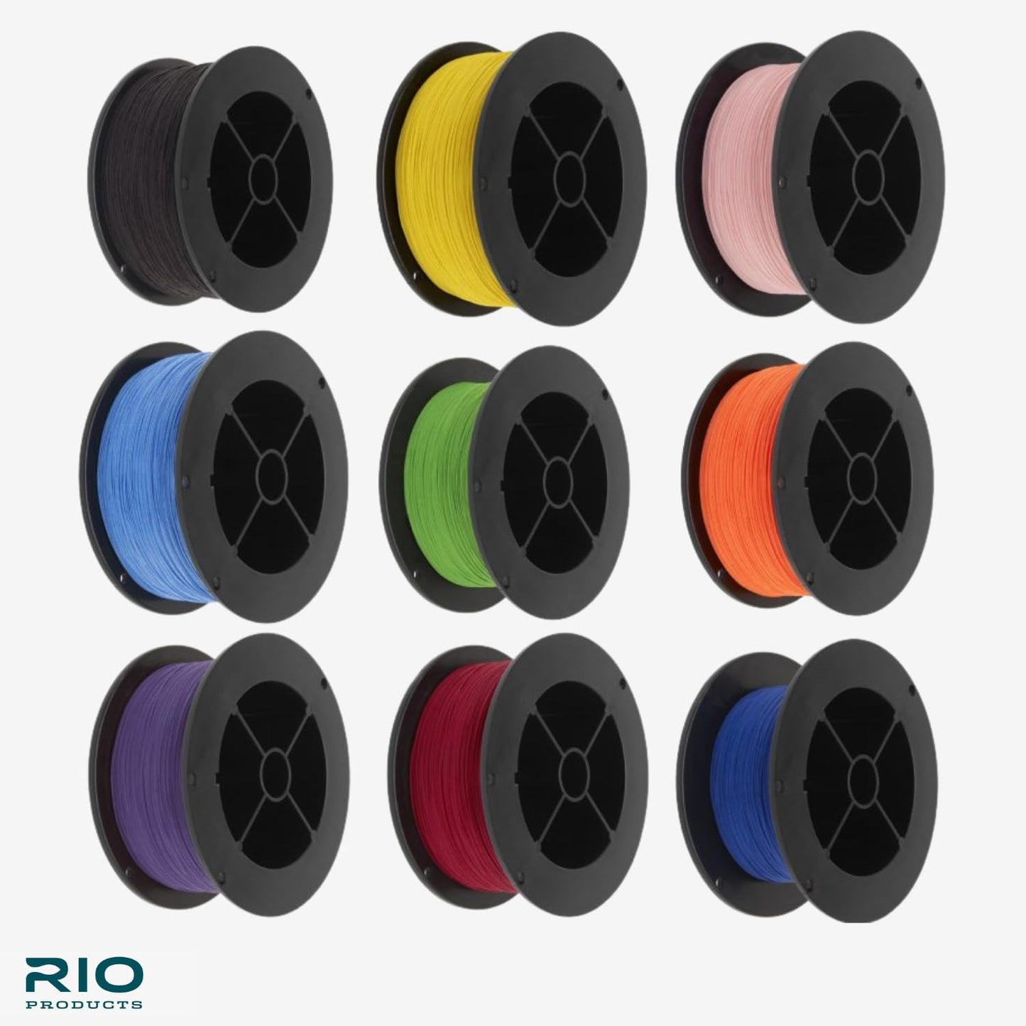 RIO Products Dacron Fly Line Backing – High-Strength Braided Line with Low Stretch – Super Smooth, Easy-to-Knot Fly Reel Backing – 20lb / 30lb – Multiple Colors & Lengths