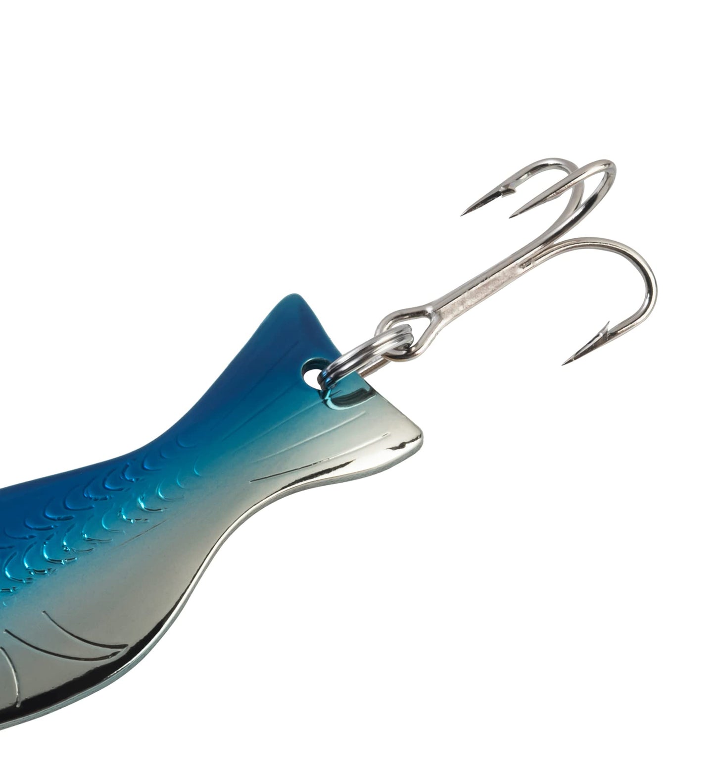 AL's Goldfish Lure Company, Rust Free Goldfish Freshwater Fishing Spoon, Treble Hook, Trout, Salmon, Bass, Walleye, Crappie, Panfish, and Pike. Sizes 3/16 oz., 1/4 oz. or 1/2 oz
