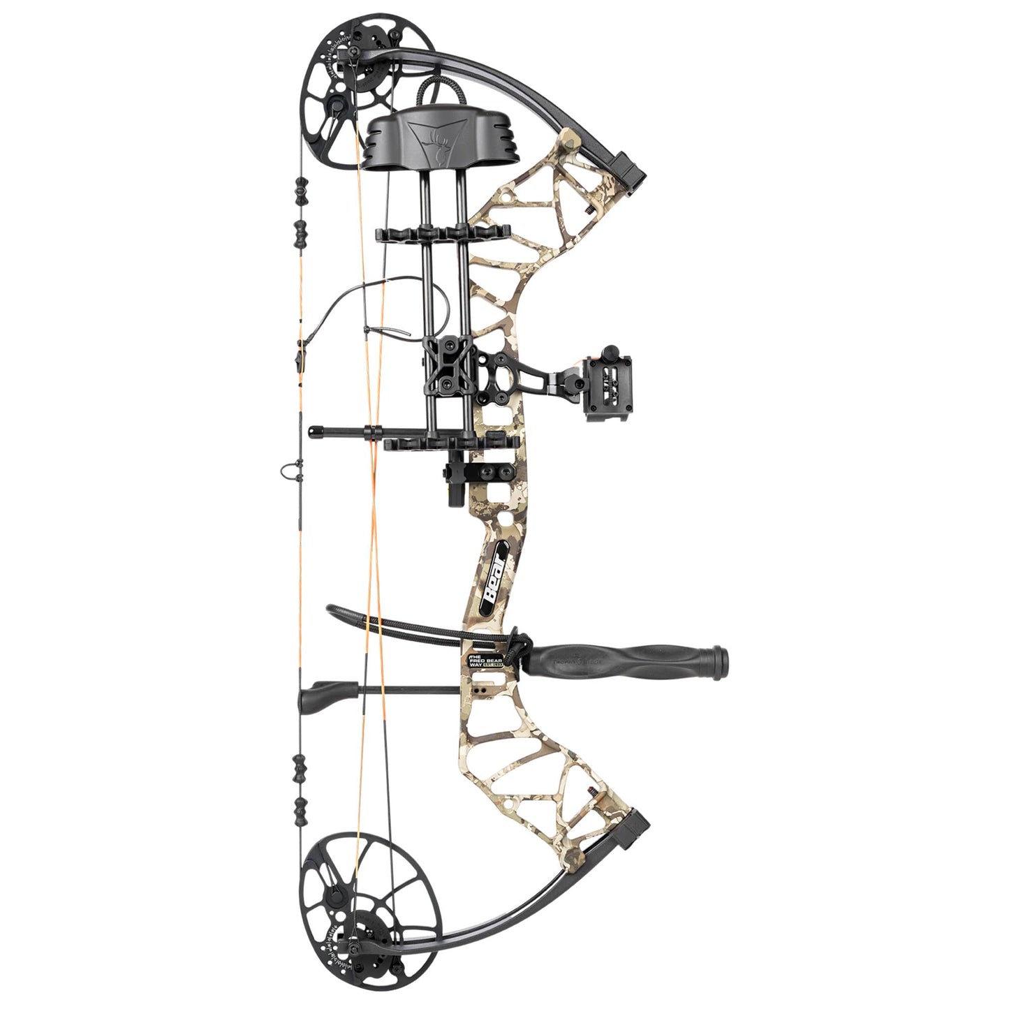 Bear Archery Legit Ready to Hunt Compound Bow Package for Adults & Youth, 14”- 30” Draw Length, 10-70 Lbs Draw Weight, Up to 315 FPS, Made in USA, Limited Life-Time Warranty