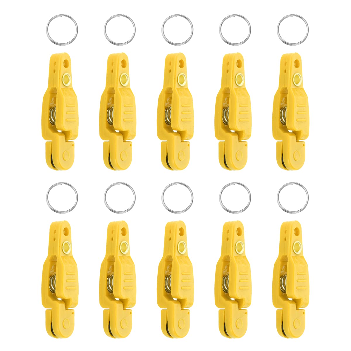 10Pcs Heavy Tension Downrigger Release Clips for Offshore Fishing, Planer Board, Weight, Kite