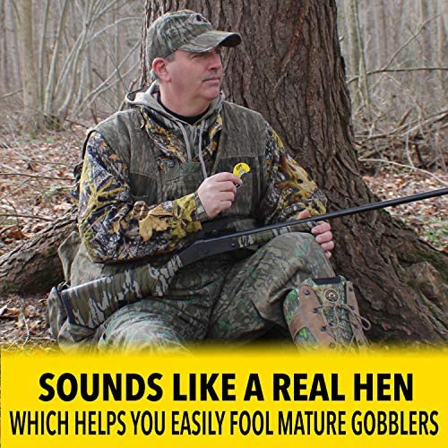 ESH Turkey Mouth Calls – Single or Multi-Pack (2, 3, or 6-Pack) Diaphragm Turkey Calls for Hunting – Variety of Reed Cuts for Realistic Hen Sounds – Perfect for Beginners and Pros
