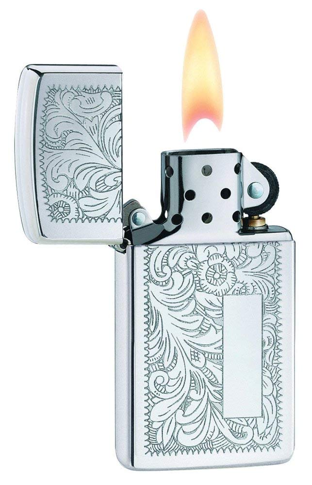 Zippo 200 Classic Brushed Chrome Pocket Lighter