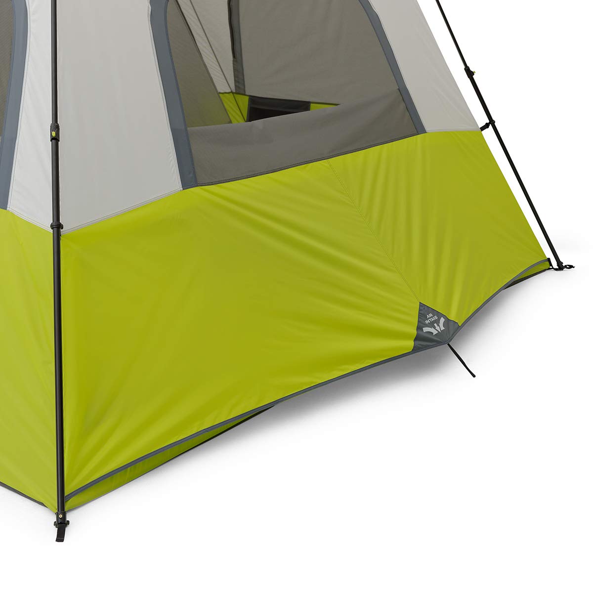 CORE Instant Cabin Tents | 6 Person / 9 Person / 10 Person / 12 Person Family Cabin Multi Room Pop Up Tents Car Camping | Included Storage Pockets for Camping Accessories