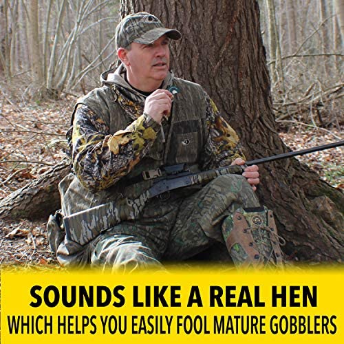 ESH Turkey Mouth Calls – Single or Multi-Pack (2, 3, or 6-Pack) Diaphragm Turkey Calls for Hunting – Variety of Reed Cuts for Realistic Hen Sounds – Perfect for Beginners and Pros