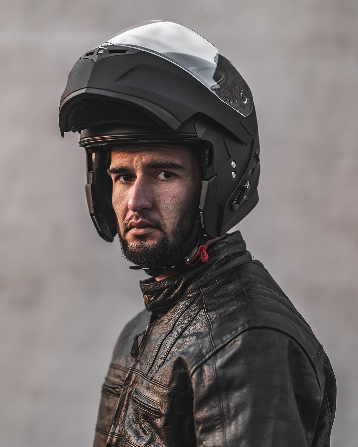 ILM Bluetooth Integrated Modular Flip up Full Face Motorcycle Helmet Sun Shield Mp3 Intercom Model 953/953 PRO