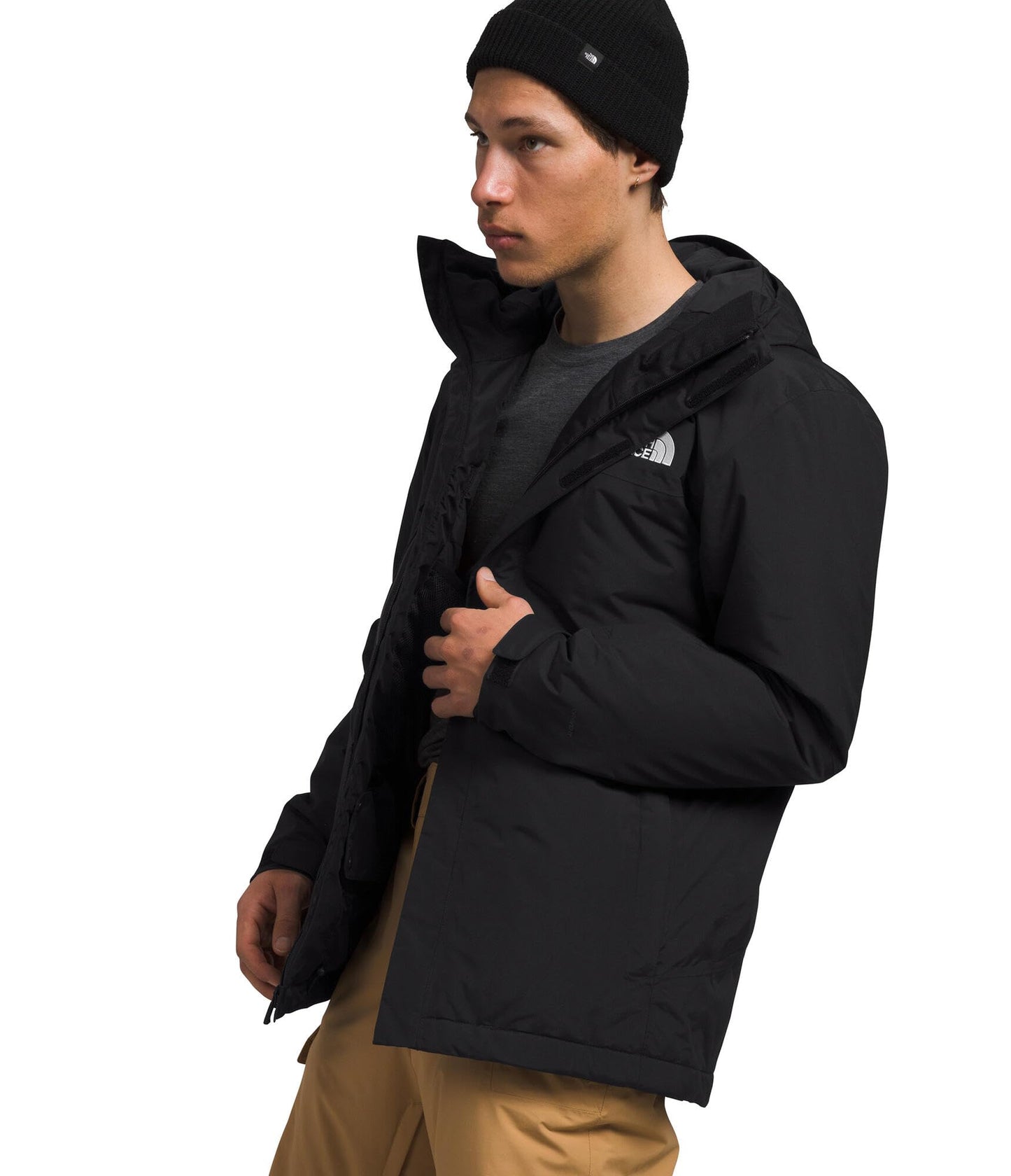 THE NORTH FACE Men's Freedom Insulated Jacket | Winter Coat With Water Repellent Finish, Helmet Compatible Hood & Zip Pockets
