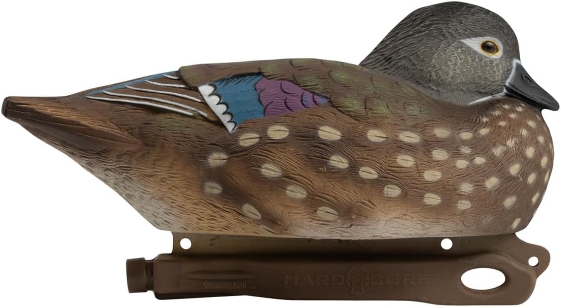 Hardcore Waterfowl Rugged Series Wood Duck Decoys - 4 Drakes and 2 Hens