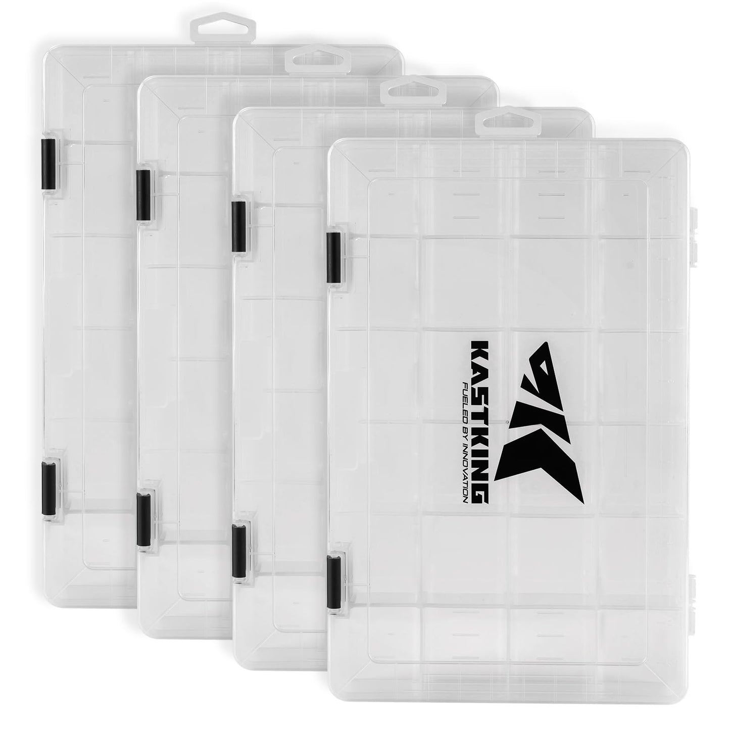 KastKing Karryall Fishing Tackle Bags with 4 * 3600 Tackle Trays - Saltwater & Freshwater Fishing Gear Storage