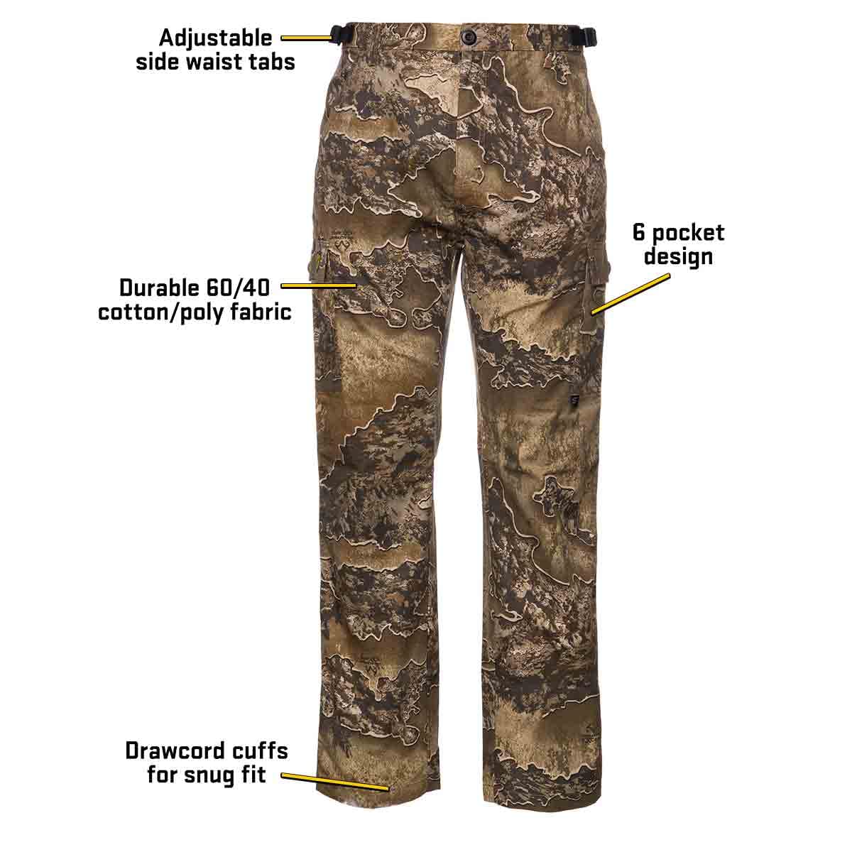 Scent Blocker Shield Series Youth Fused Cotton Pants, Hunting Pants for Kids