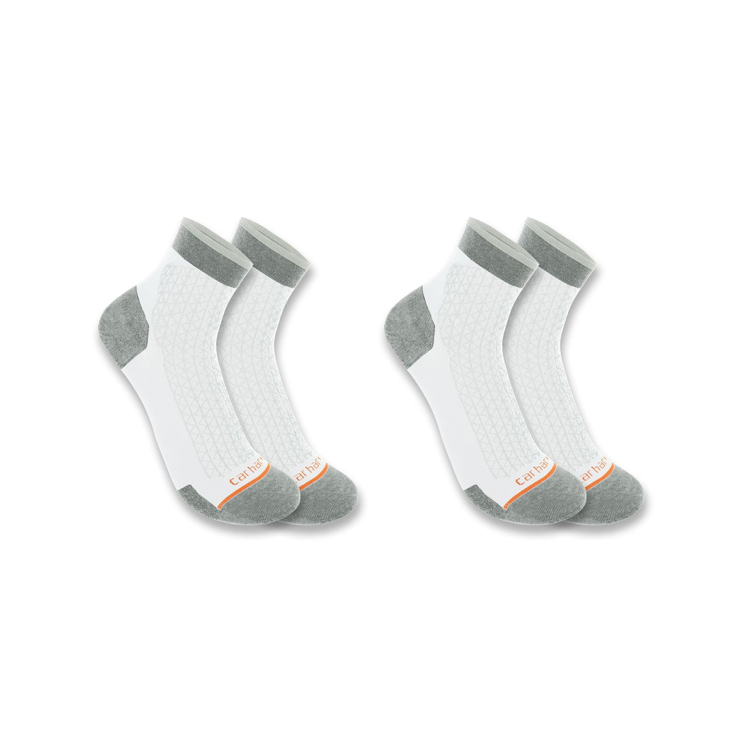 Carhartt Men's Lightweight Durable Quarter Sock 2 Pack