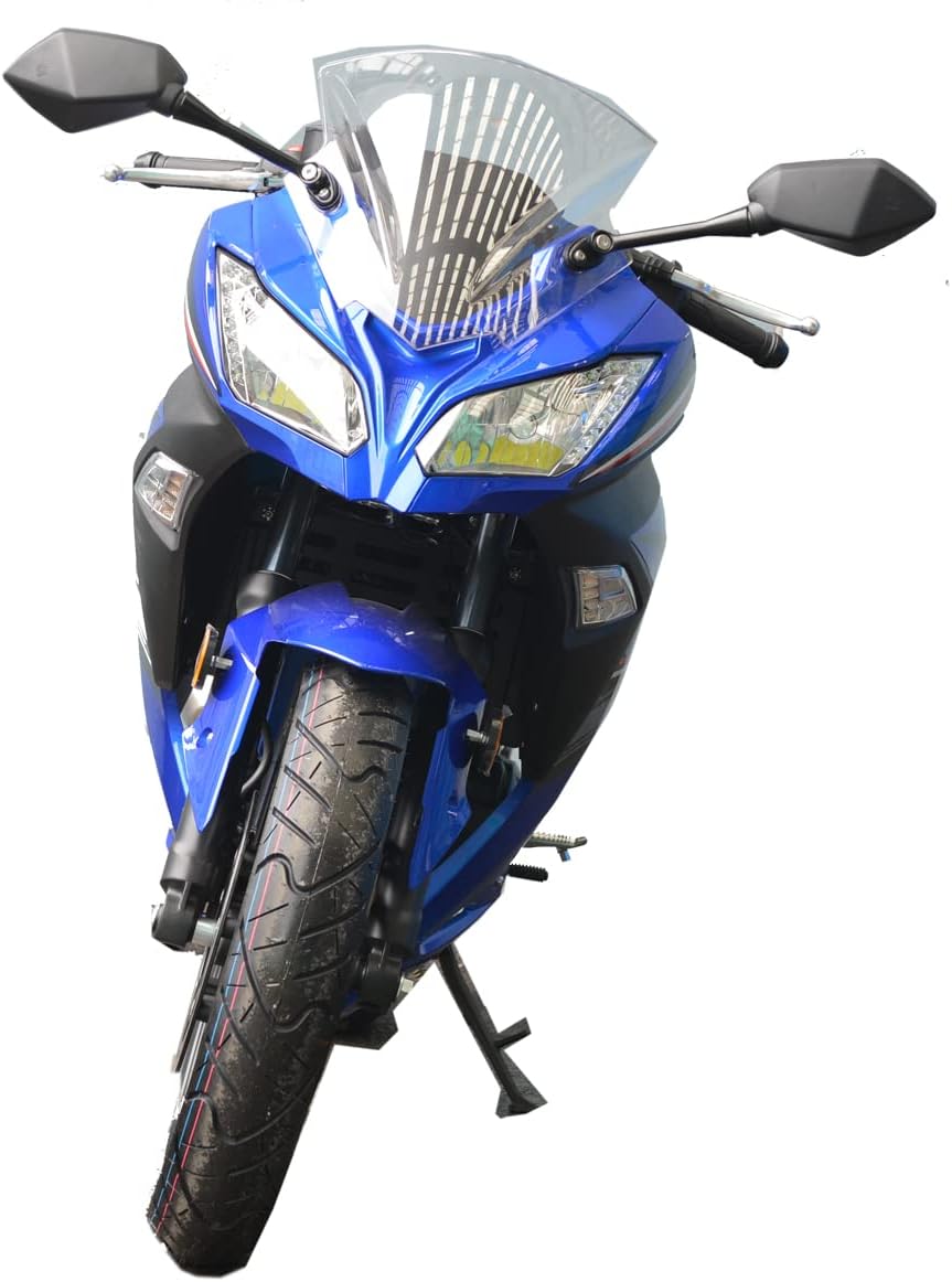 X-PRO Roadster 250 6 Speed EFI Fuel Injection Dirt Bike Motorcycle Bike Street Bike Motorcycle Assembled in Crate(Blue)