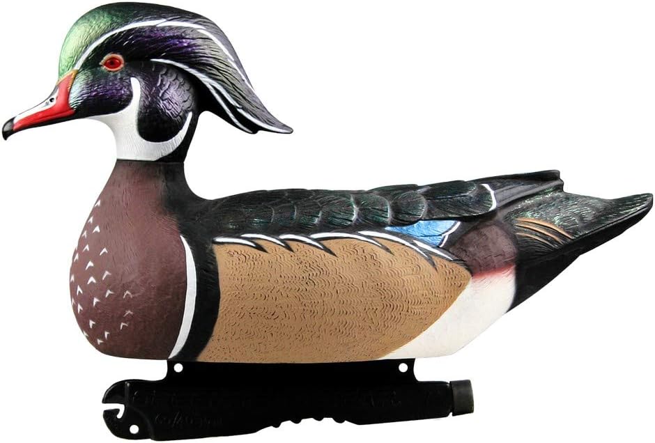 Avery Greenhead Gear GHG, Pro-Grade Lifesize Wood Duck Decoys, 73135-6 Pack