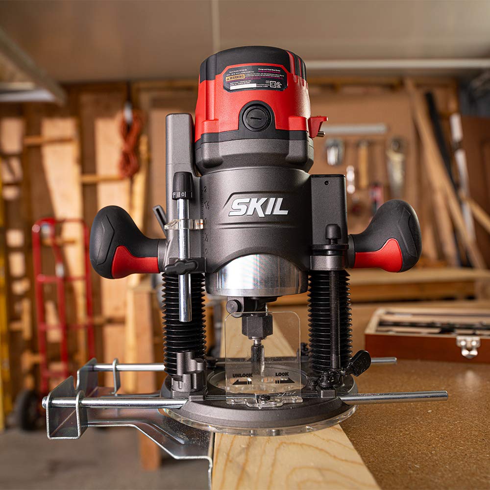 SKIL 10 Amp Fixed Base Corded Router —RT1323-00