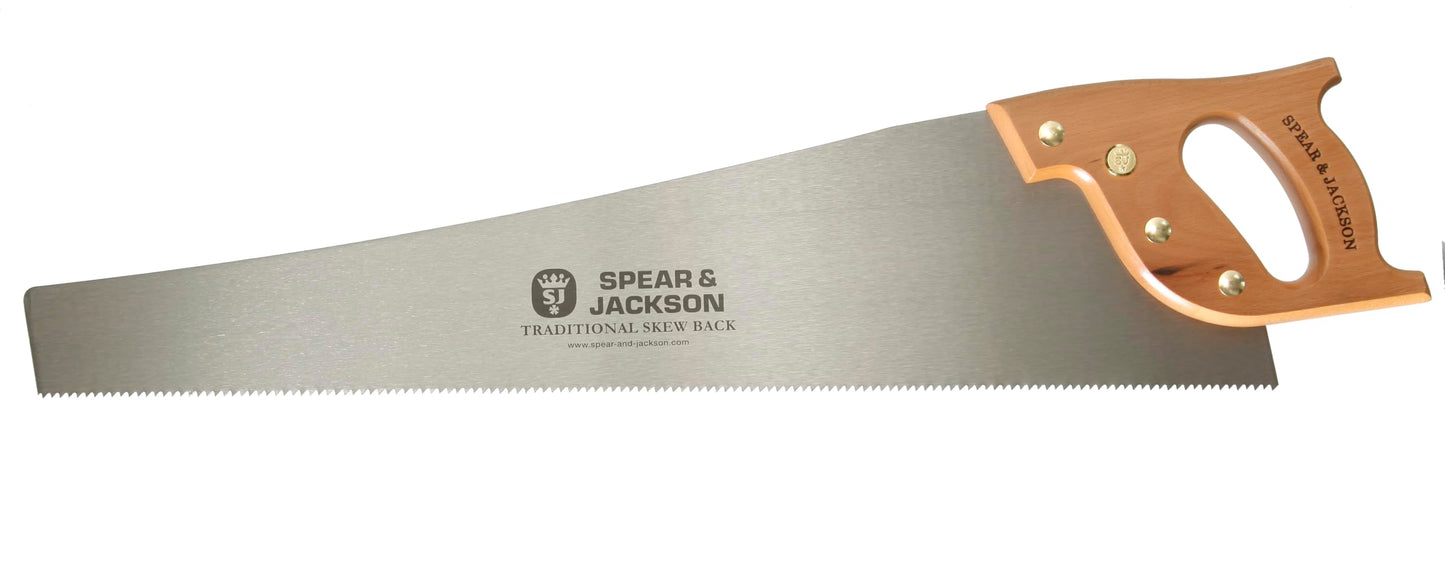 Spear & Jackson 9500R Back Saw, Brown and Silver 22 Inch x 10 ppi