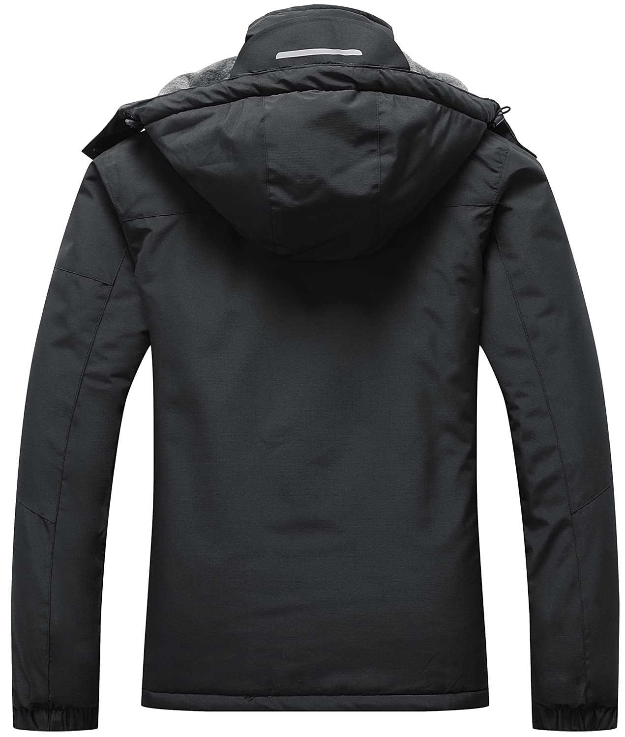 SUOKENI Women's Waterproof Warm Winter Snow Coat Hooded Raincoat Ski Snowboarding Jacket