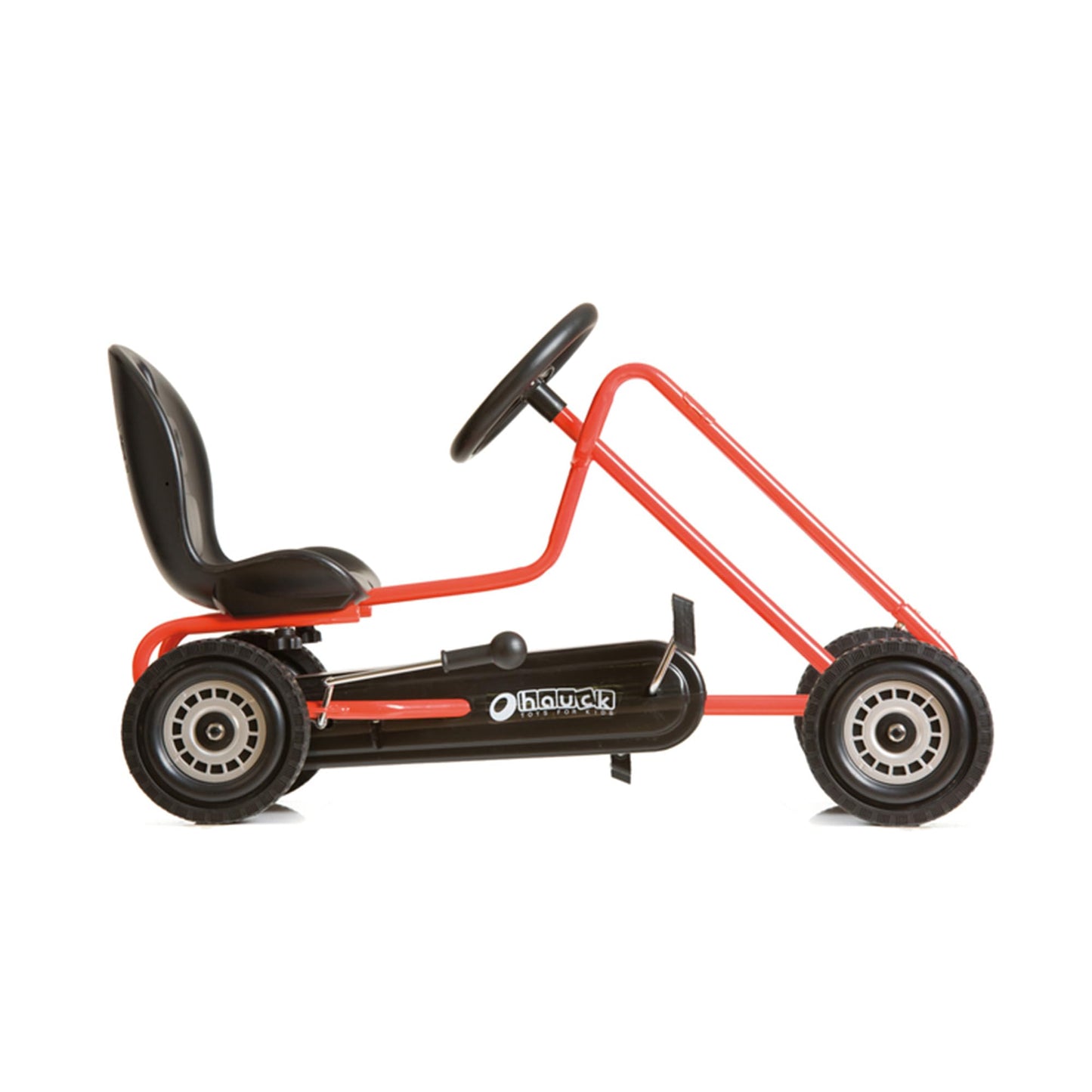 hauck Kids Pedal Go Kart, 4 Wheel Bike Cart, Ages 4-8, Lightning Ride, Race Green