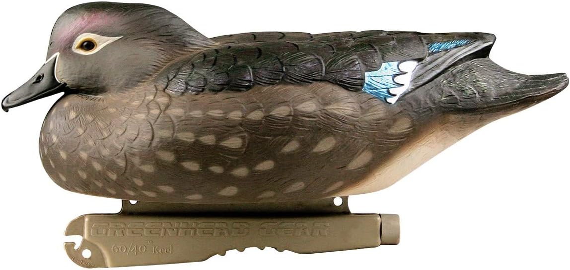 Avery Greenhead Gear GHG, Pro-Grade Lifesize Wood Duck Decoys, 73135-6 Pack