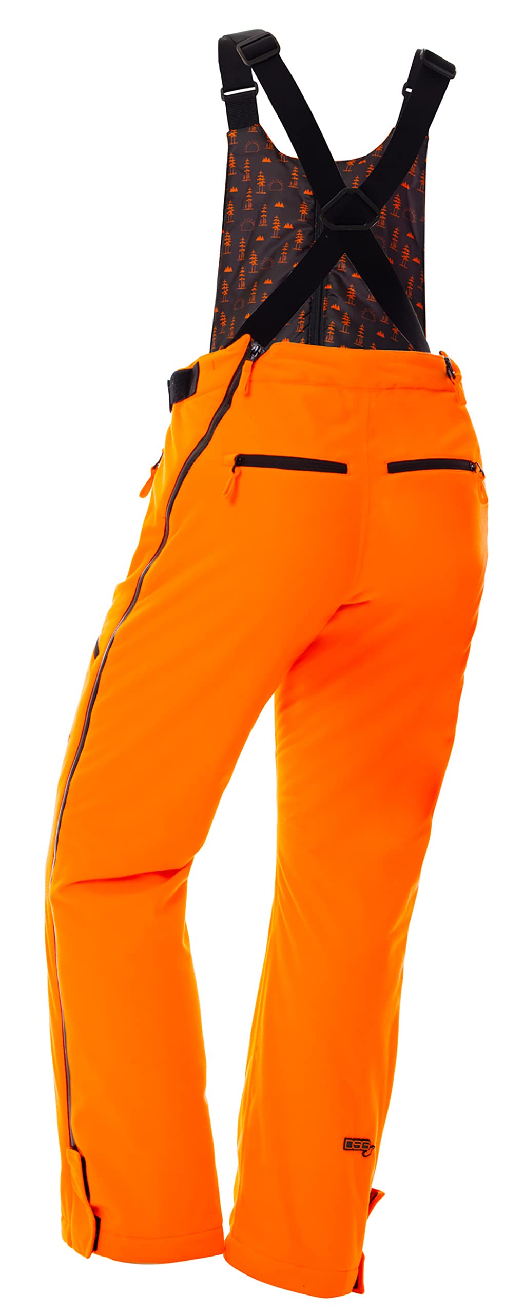 DOING SOMETHING GREAT Kylie 5.0 Camouflage Drop Seat Hunting Bibs for Women, DWR Waterproof, Thin Profile 120g Insulated
