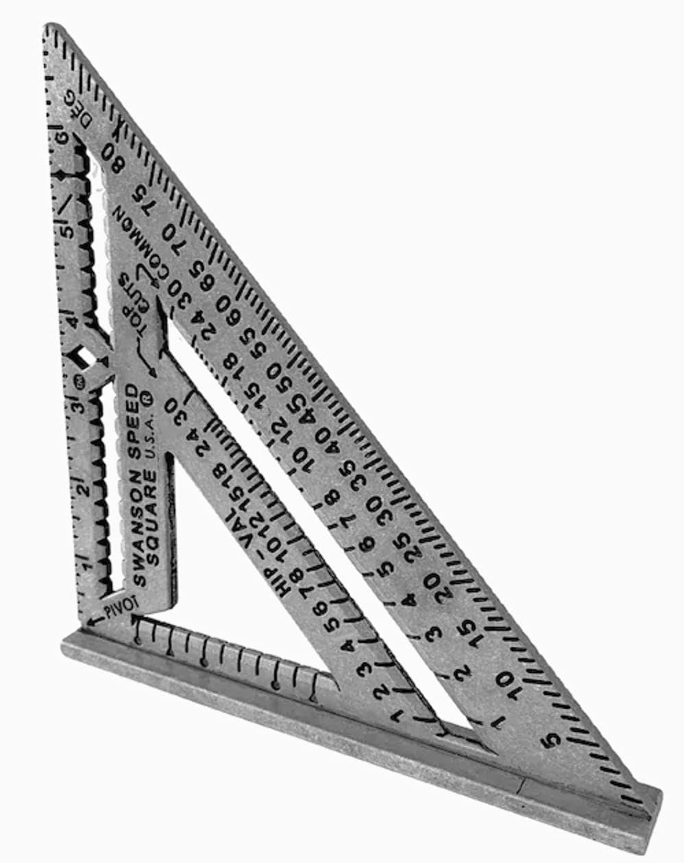 SWANSON Tool Co S0101 7 Inch Speed Square, Blue