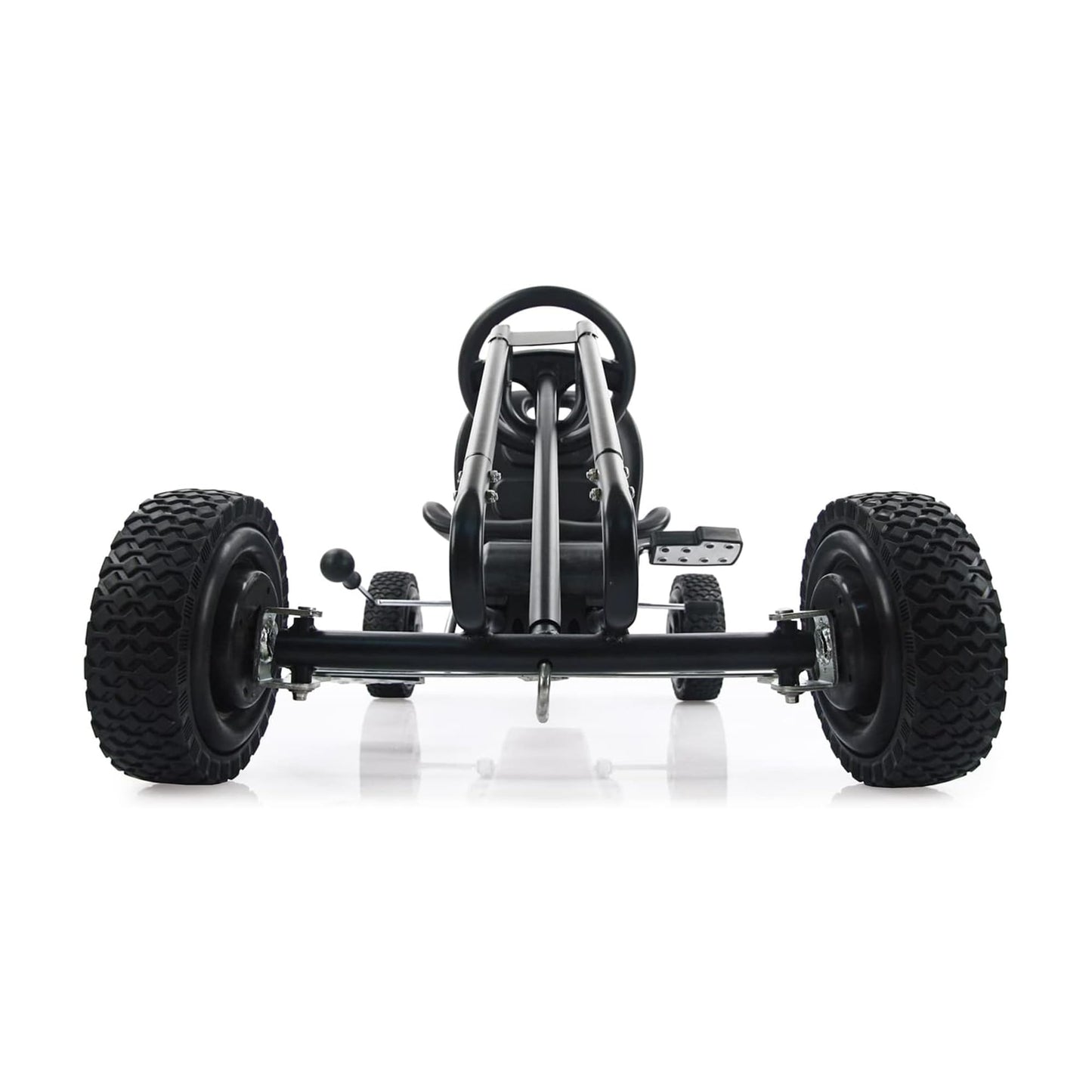 hauck Kids Pedal Go Kart, 4 Wheel Bike Cart, Ages 4-8, Lightning Ride, Race Green
