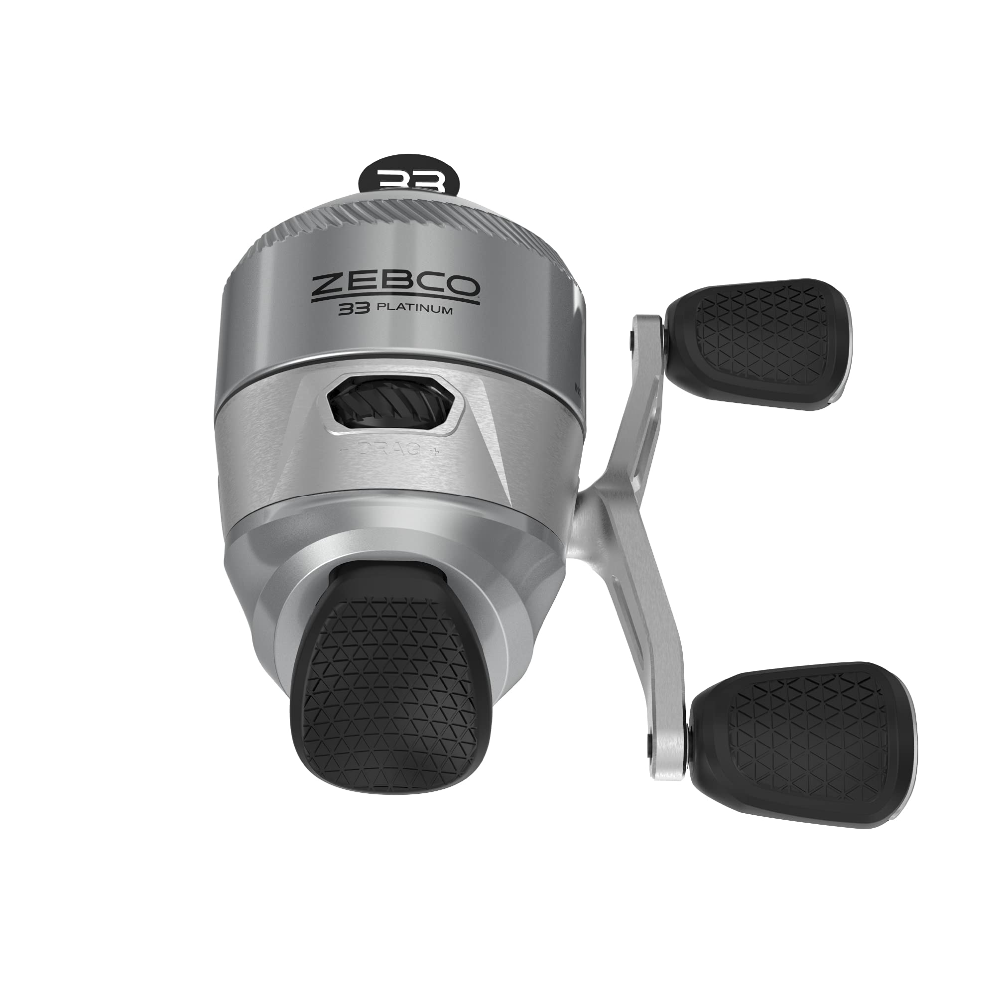 Zebco 33 Platinum Spincast Fishing Reel, Size 30 Reel, Right or