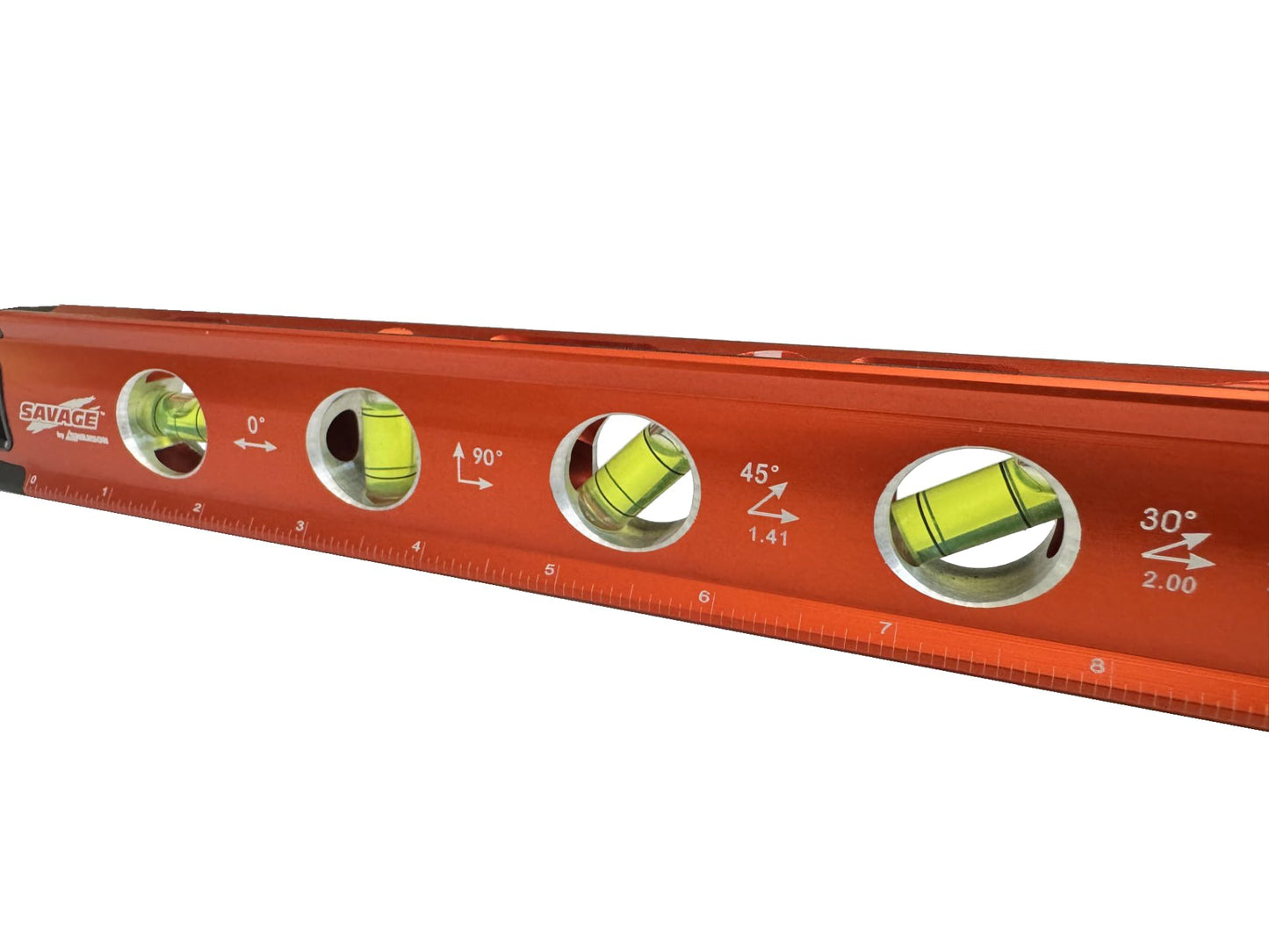 Swanson TL043M 9-Inch Savage Magnetic Torpedo Level, Orange