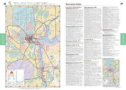 Nevada Road and Recreation Atlas - 8th Edition, 2021 (Benchmark)
