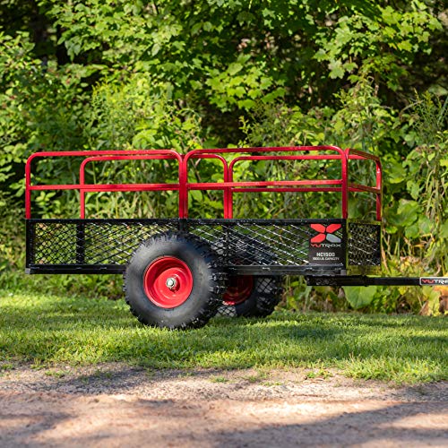 Trail Warrior X4 Heavy Duty UTV/ATV Trailer - For Off-Road Use - 1,250 lb. Capacity, TX159