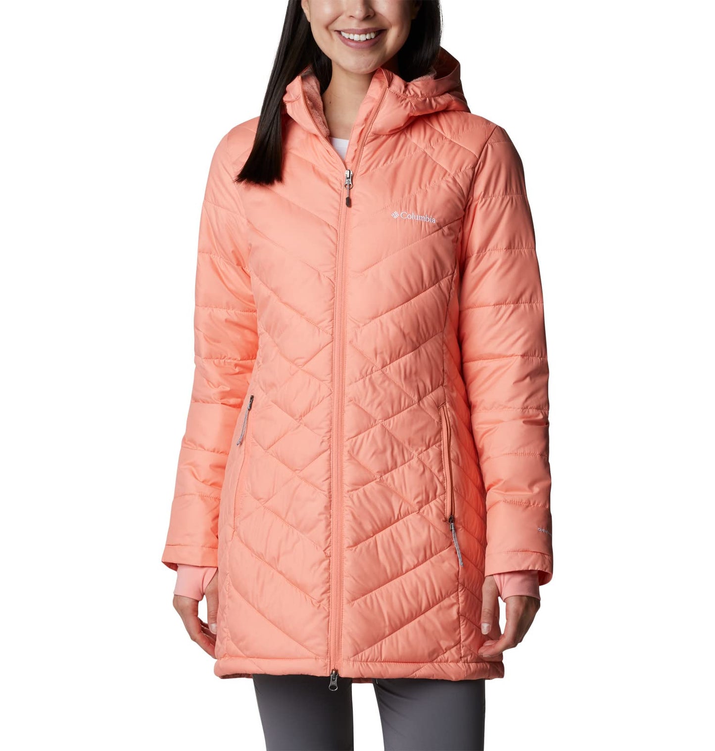 Columbia Women's Heavenly Long Hooded Jacket