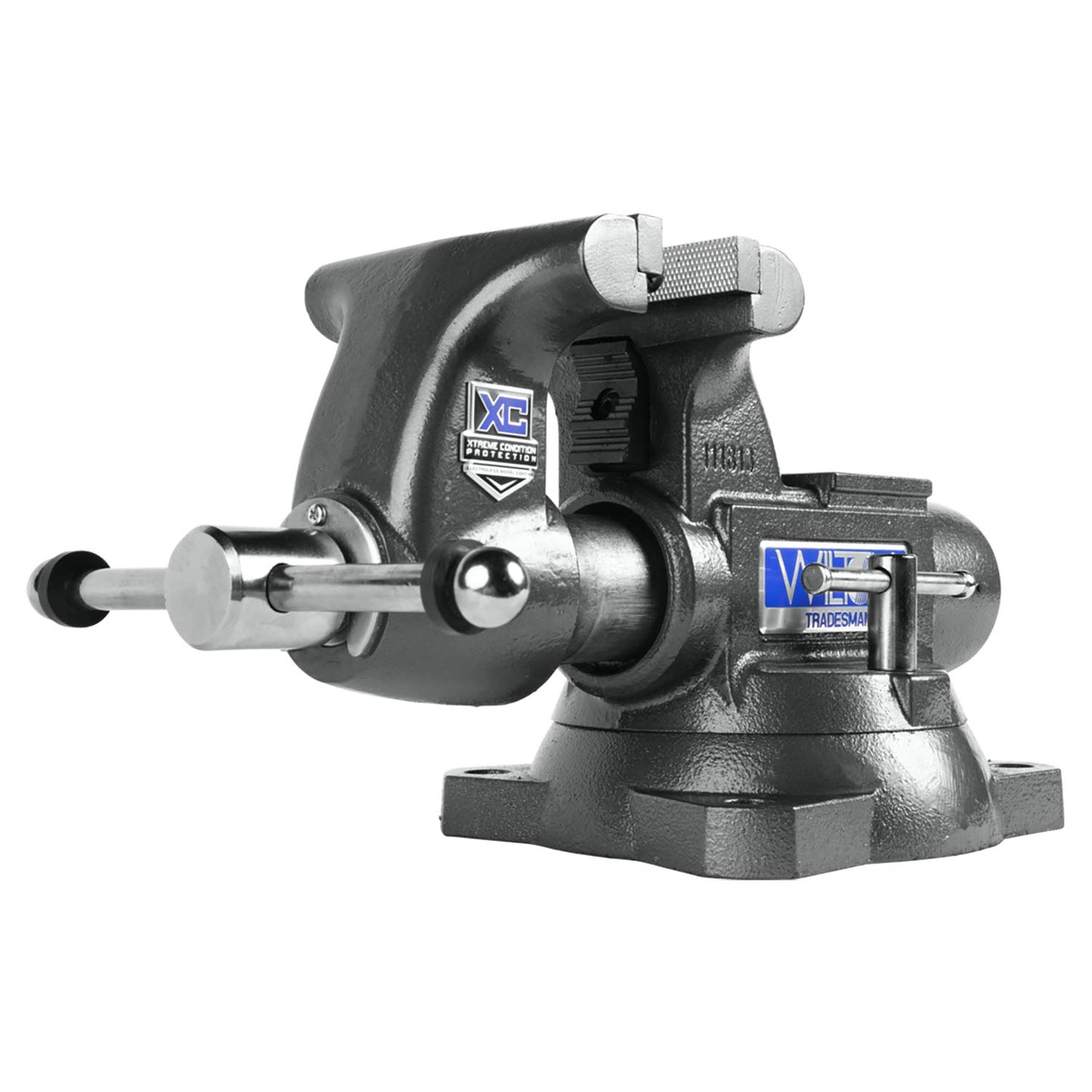Wilton Tradesman XC Bench Vise, 8" Jaw Width, 6-3/4" Max Jaw Opening, 4-3/4" Throat (Model 1780XC)