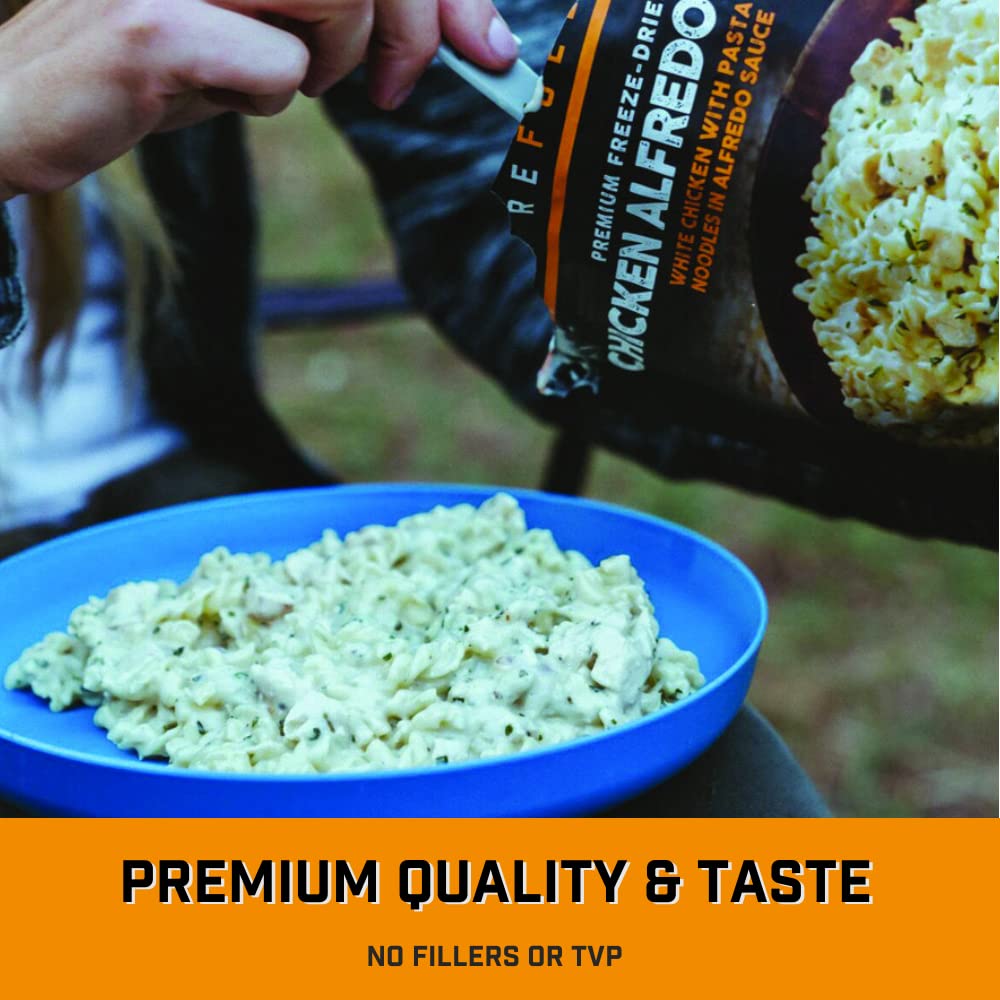 Peak Refuel Beef Stroganoff | Freeze Dried Backpacking and Camping Food | Amazing Taste | High Protein | Real Meat | Quick Prep Meals