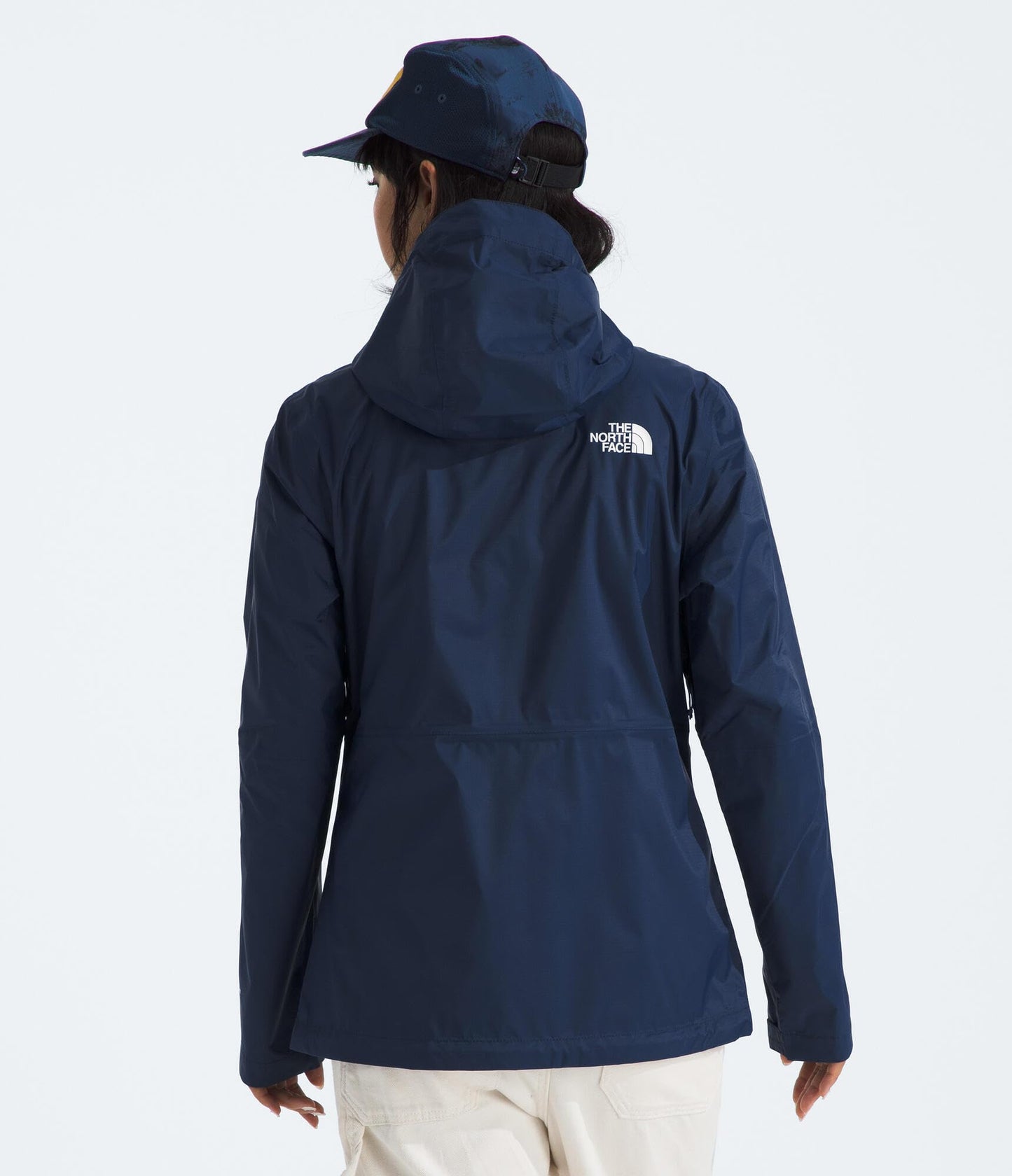 THE NORTH FACE Women's Alta Vista Rain Jacket | 3 Piece Hood With Adjustable Cinch-cord, Waterproof, Breathable