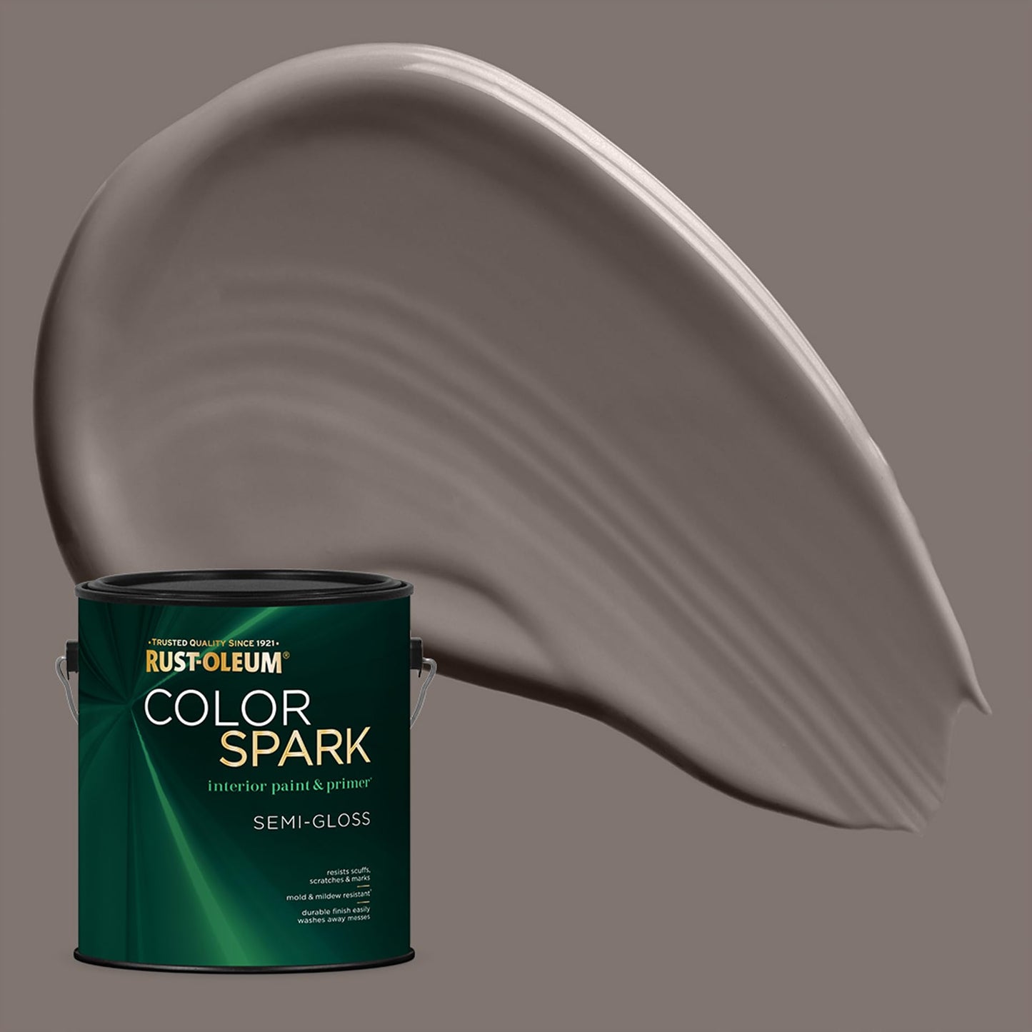 Rust-Oleum Color Spark Interior Paint and Primer in One, Eggshell, Bit of Barley, 1 Gallon